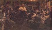 Ilya Repin Vechornisty oil